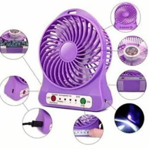 Smart Mini Portable USB Rechargeable Fan
