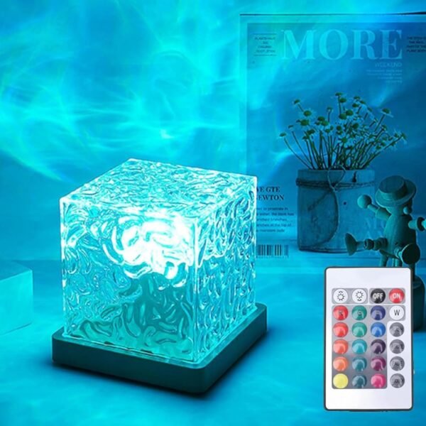3D Ocean Wave Night Light Projector